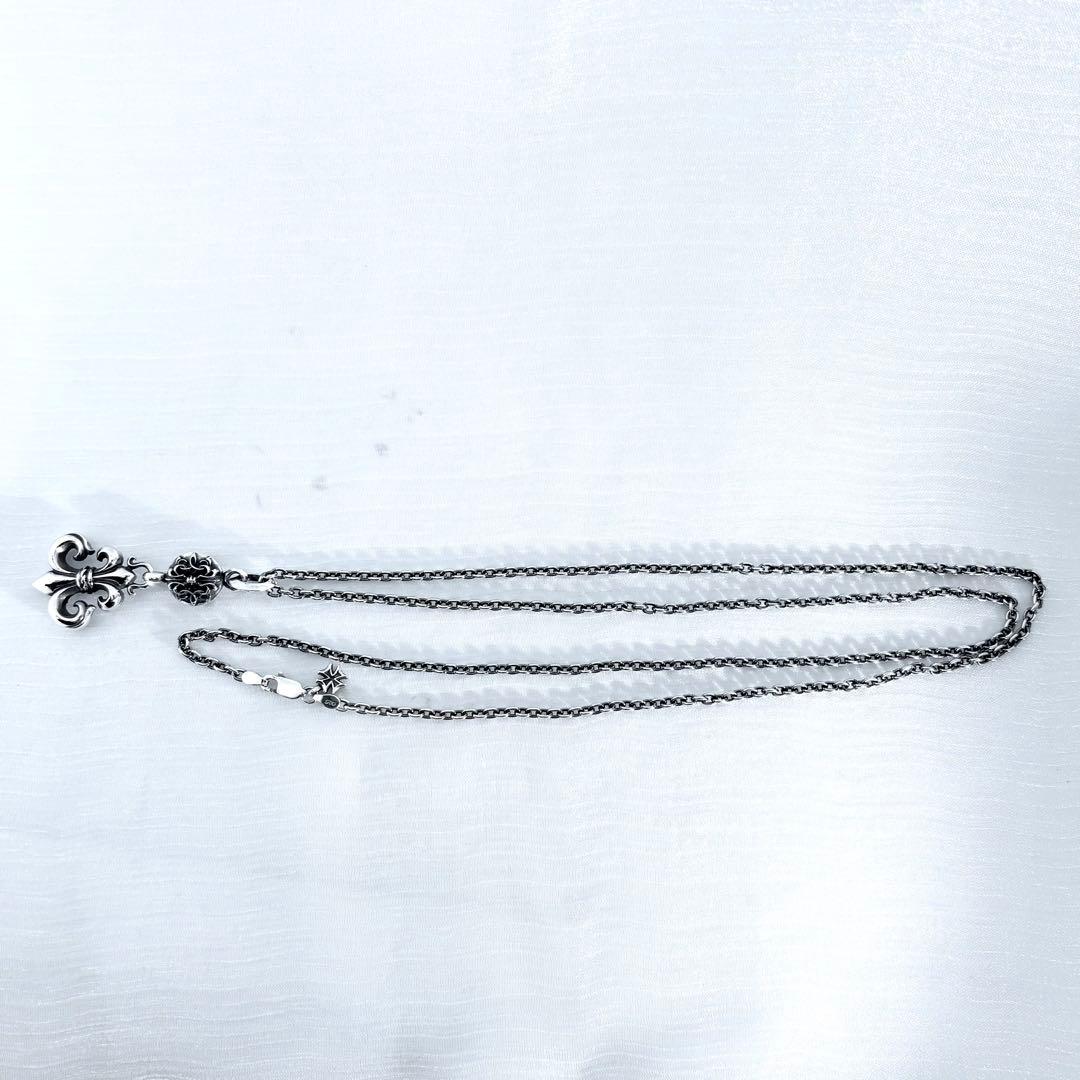 ディールデザイン 特別受注カスタム いぶし 仕上げ 2連 LILY ネックレス