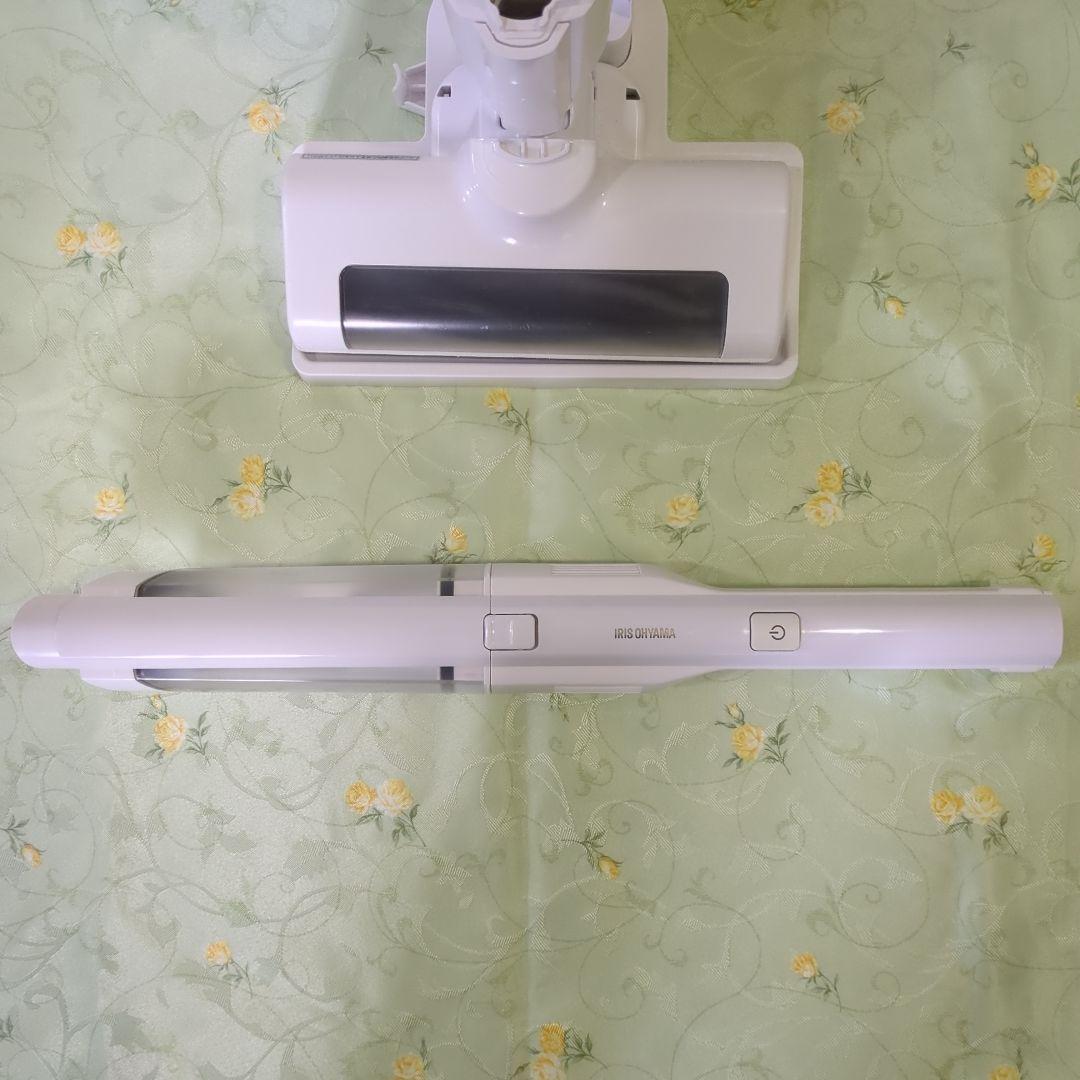 アイリスオーヤマ充電式スティッククリーナーSCD-161P-W 2Way