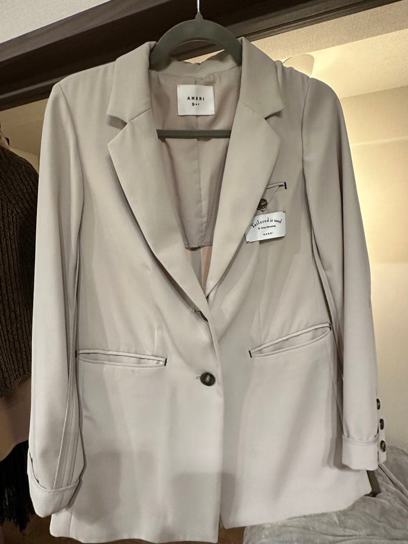 Ameri VINTAGE BACK SIDE JACKET セットアップ