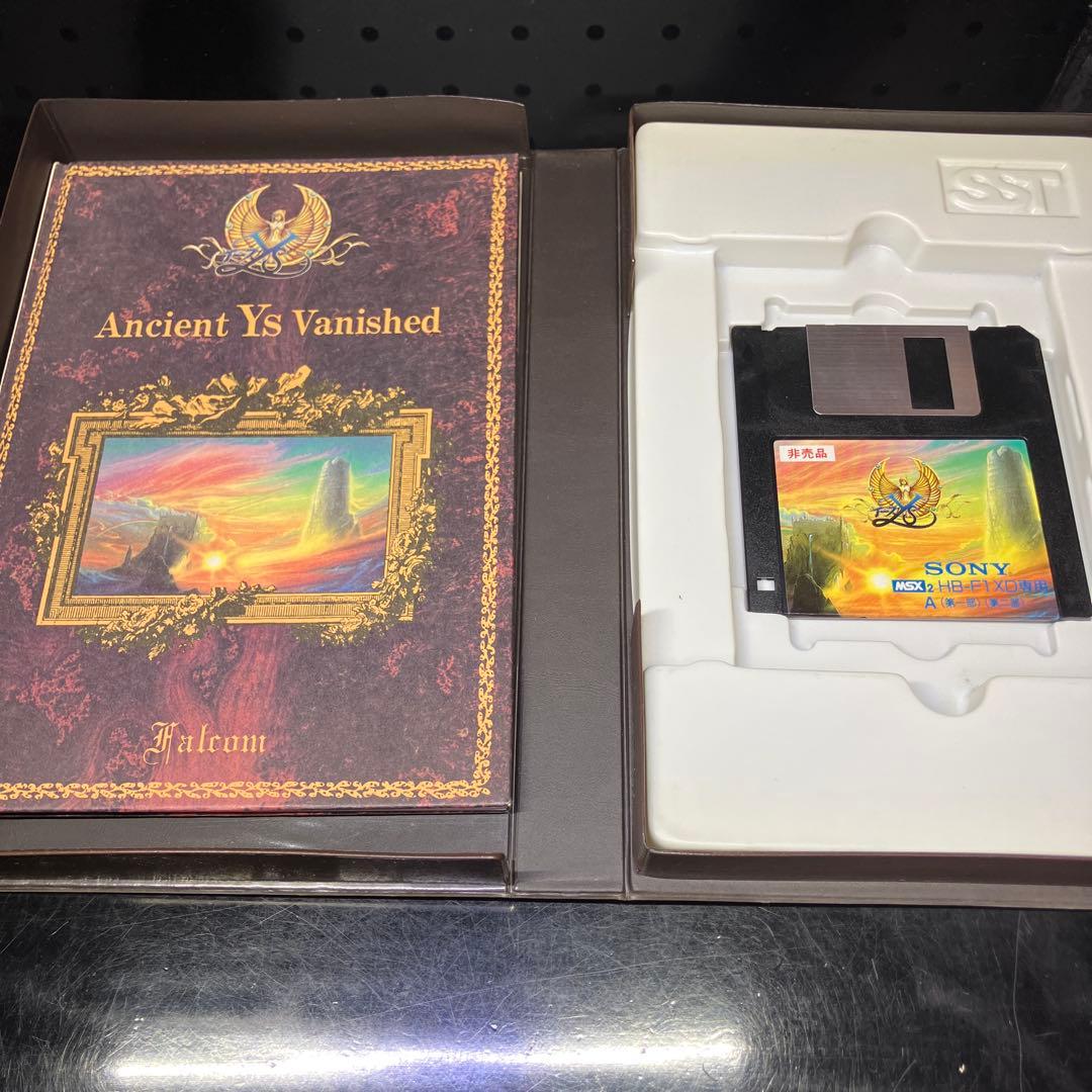 【非売品】MSX 3.5インチFD Ys イース Falcom ファルコム