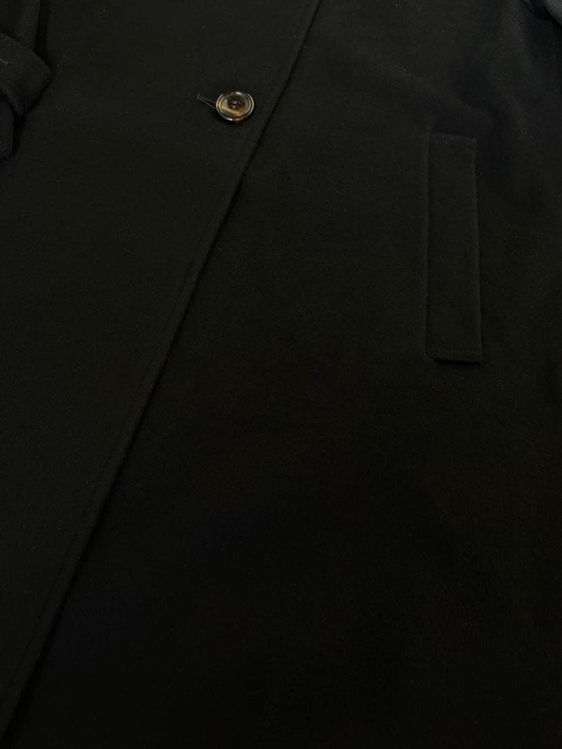 【新品★訳あり】ウールカシミヤスタンドカラーロングコート ルクールブラン