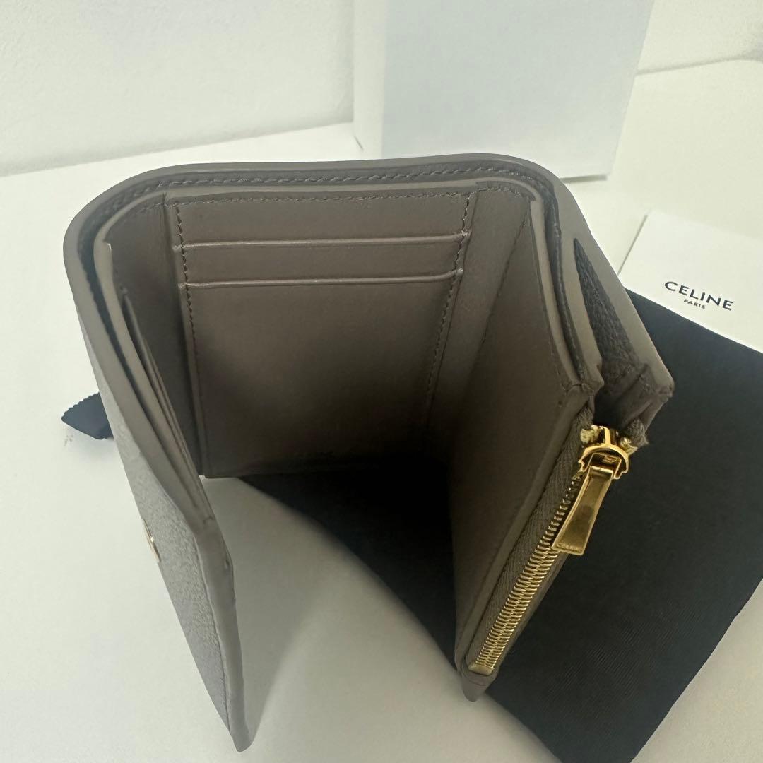 セリーヌ　ファイン ストラップウォレット ニノ サプルグレインドカーフスキン