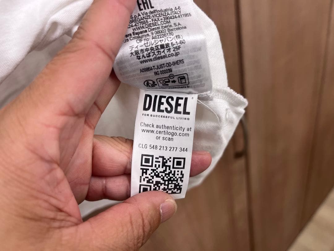 ディーゼルTシャツ
