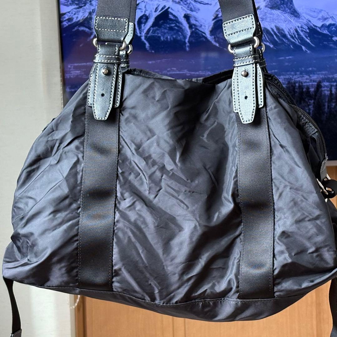 連休特価agnes b.アニエスベー・ボヤージュ トラベル ボストン　ブラック