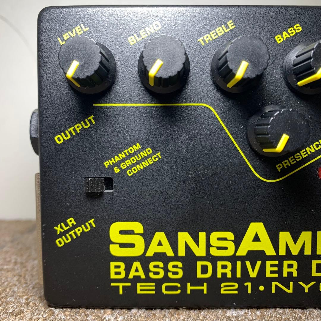 TECH21 SANSAMP BASS D DI ベース用 動作確認済