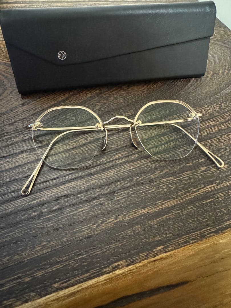 ayame HEX RW CG サングラス　シャンパンゴールド