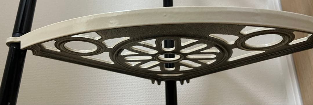 きち様　【絶版品廃盤色】 ル・クルーゼ ポットスタンド ベージュ5段