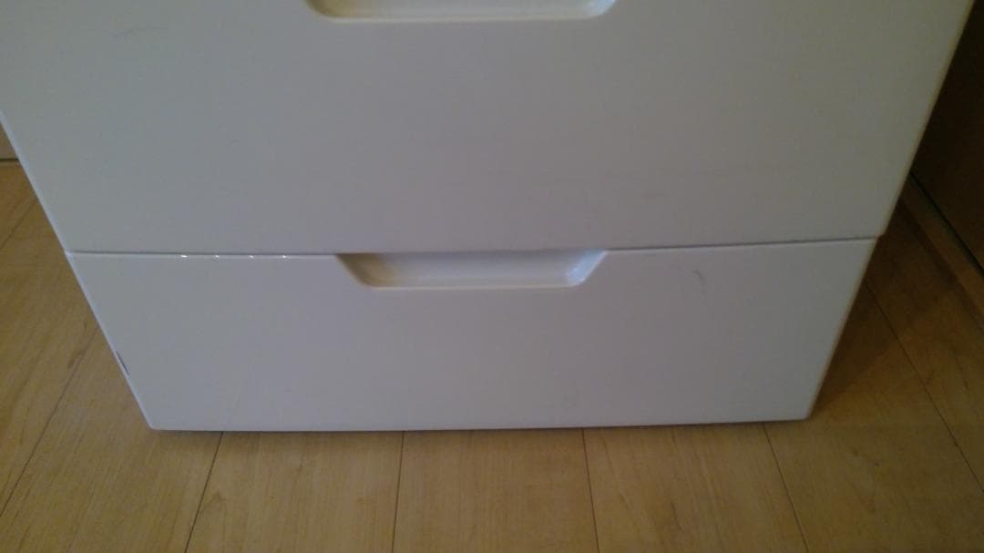 アイリスオーヤマ　5段チェスト　ホワイト　タンス　収納　引き出し　収納ケース