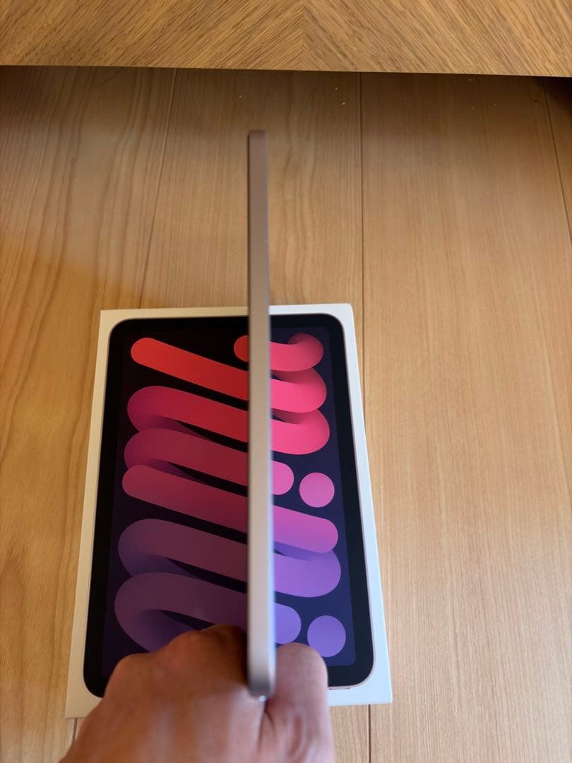 iPad mini（A17 Pro）128GB パープル＋純正フォリオ
