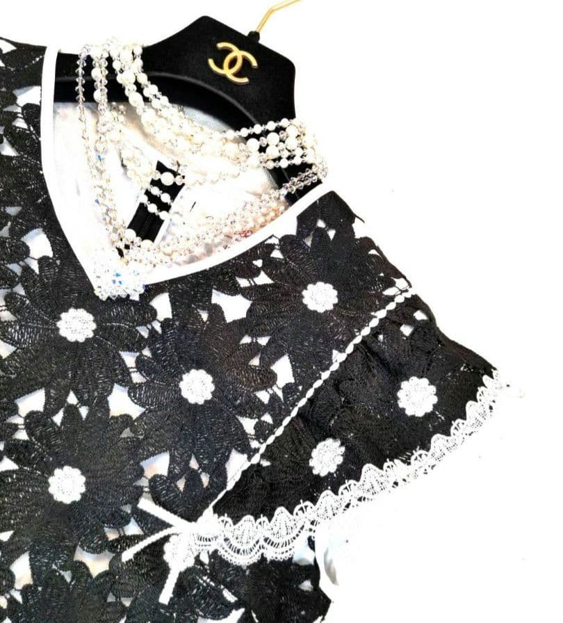 ✨エイト様客注42✨定価¥22000❣春夏〜まるでリカちゃん❣セレブ豪華総レース