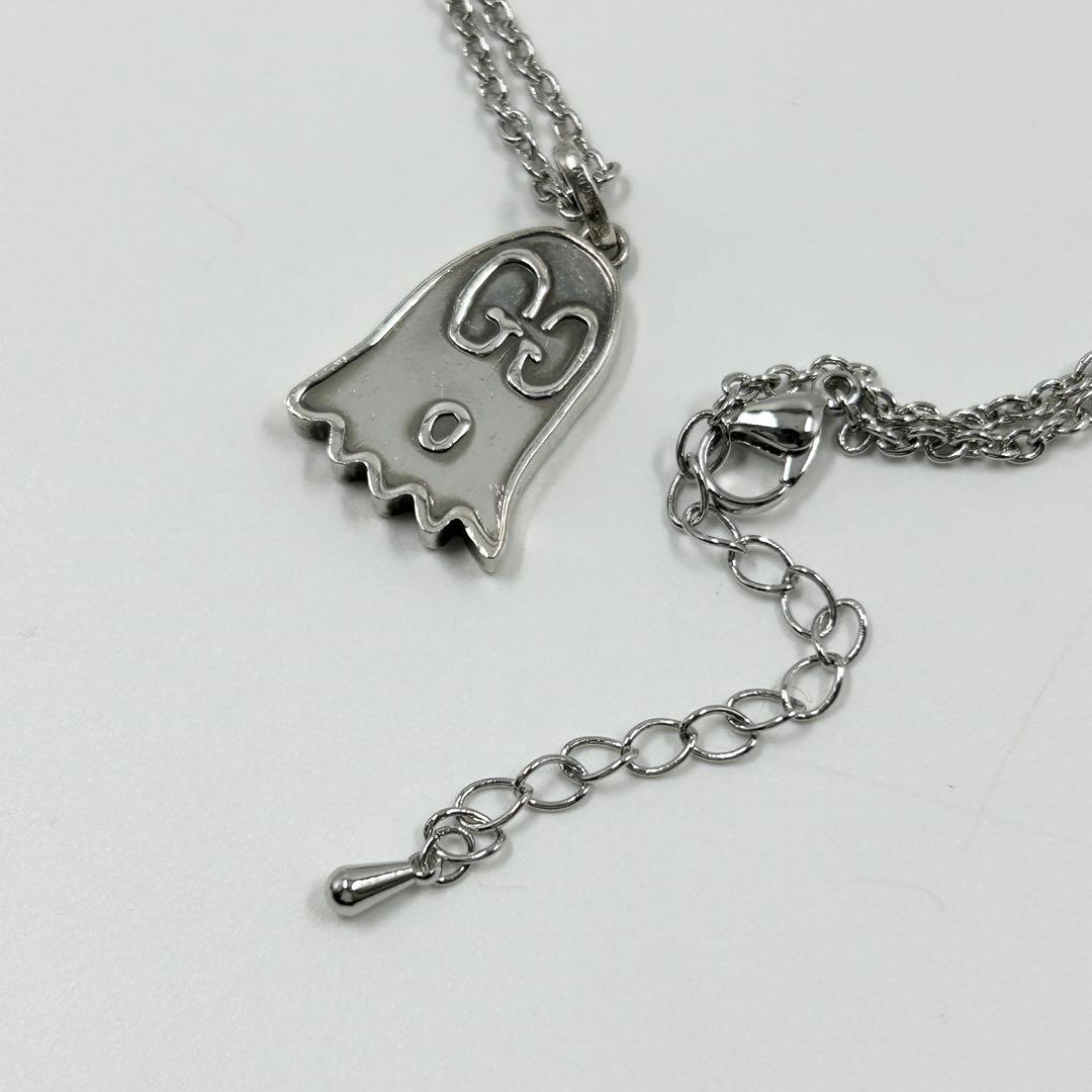 美品✨　GUCCI グッチ　ネックレス　ゴースト　GG シルバー　925