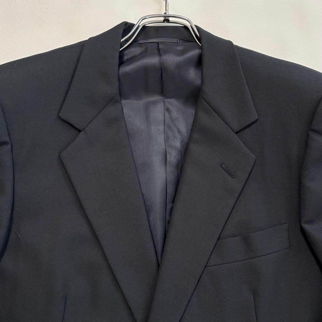 バーバリー 金ボタン ラルスミアーニ生地 Lサイズ 紺ブレ ホースボタン