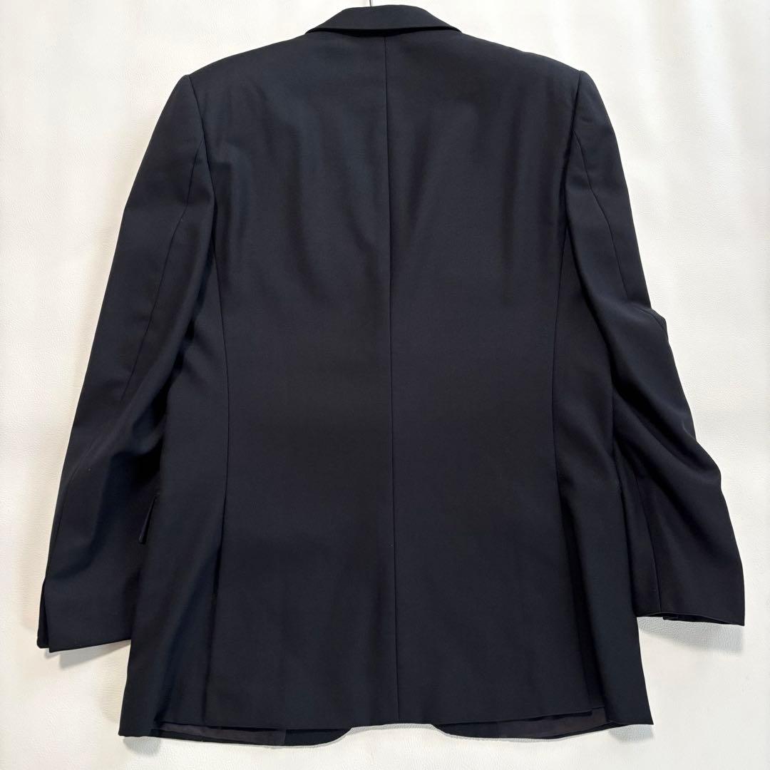 バーバリー 金ボタン ラルスミアーニ生地 Lサイズ 紺ブレ ホースボタン