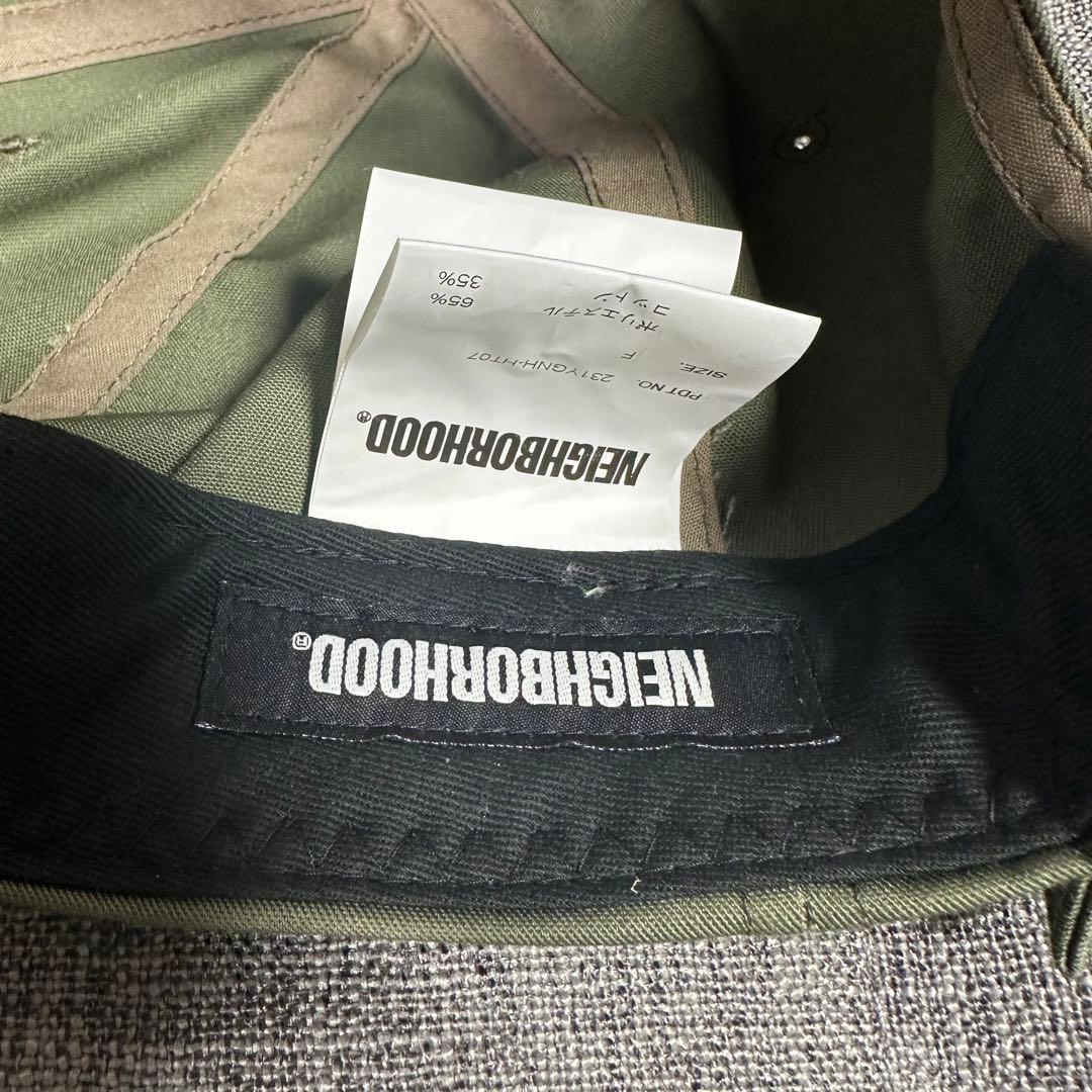 美品 ネイバーフッド NEIGHBORHOOD DAD CAP 23ss