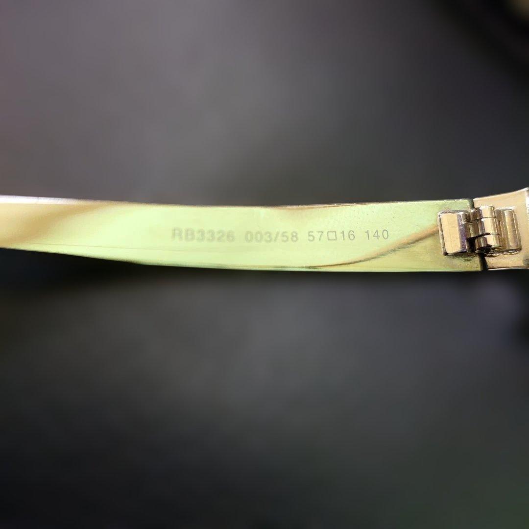 Ray-Ban チタン サングラス ブラウンレンズ