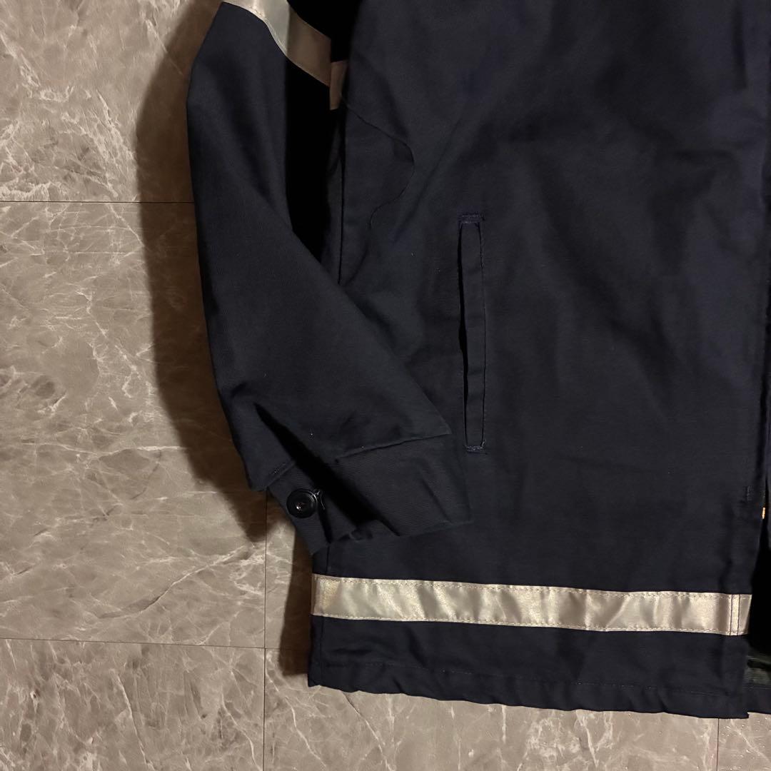 80s【USA製】US AIR ヴィンテージ ワークジャケット リフレクター M