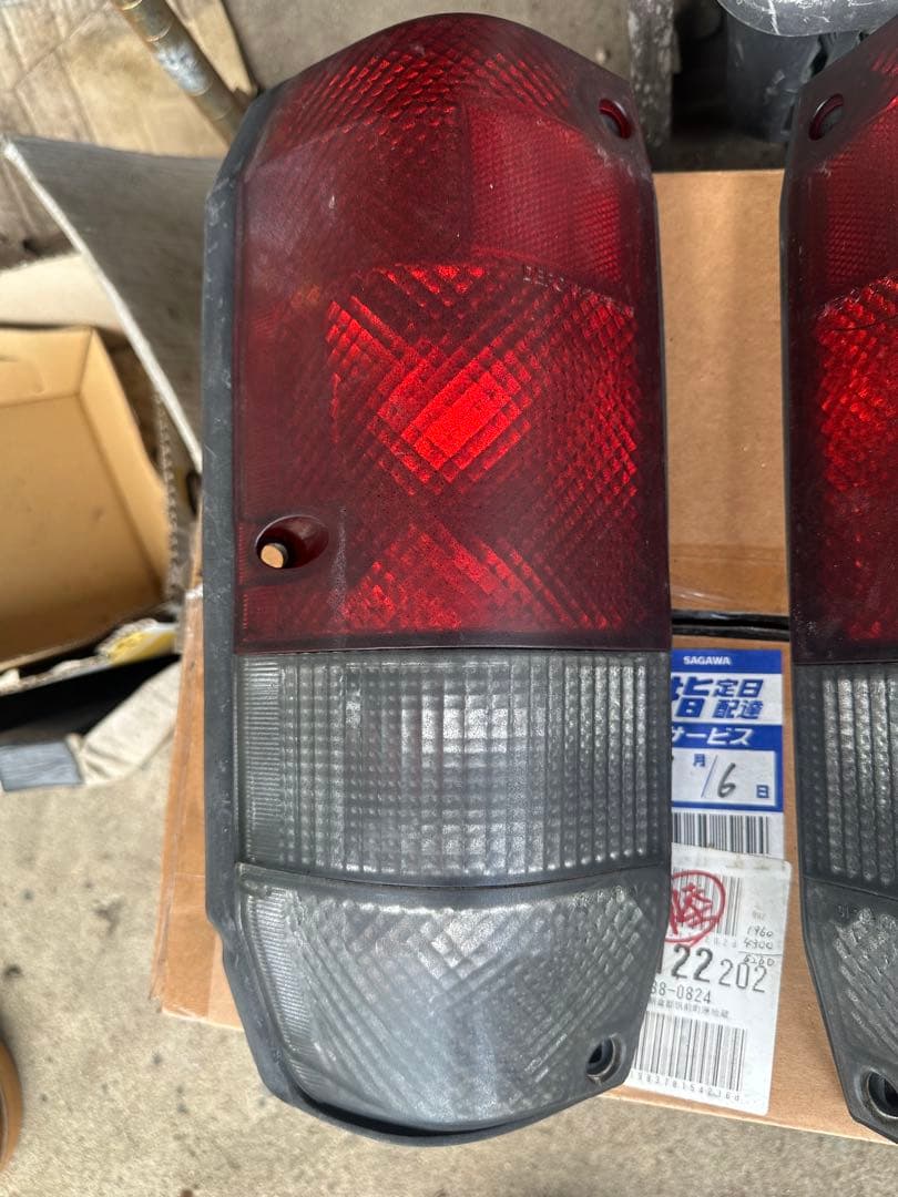 ランクルプラド78テールランプガード付き