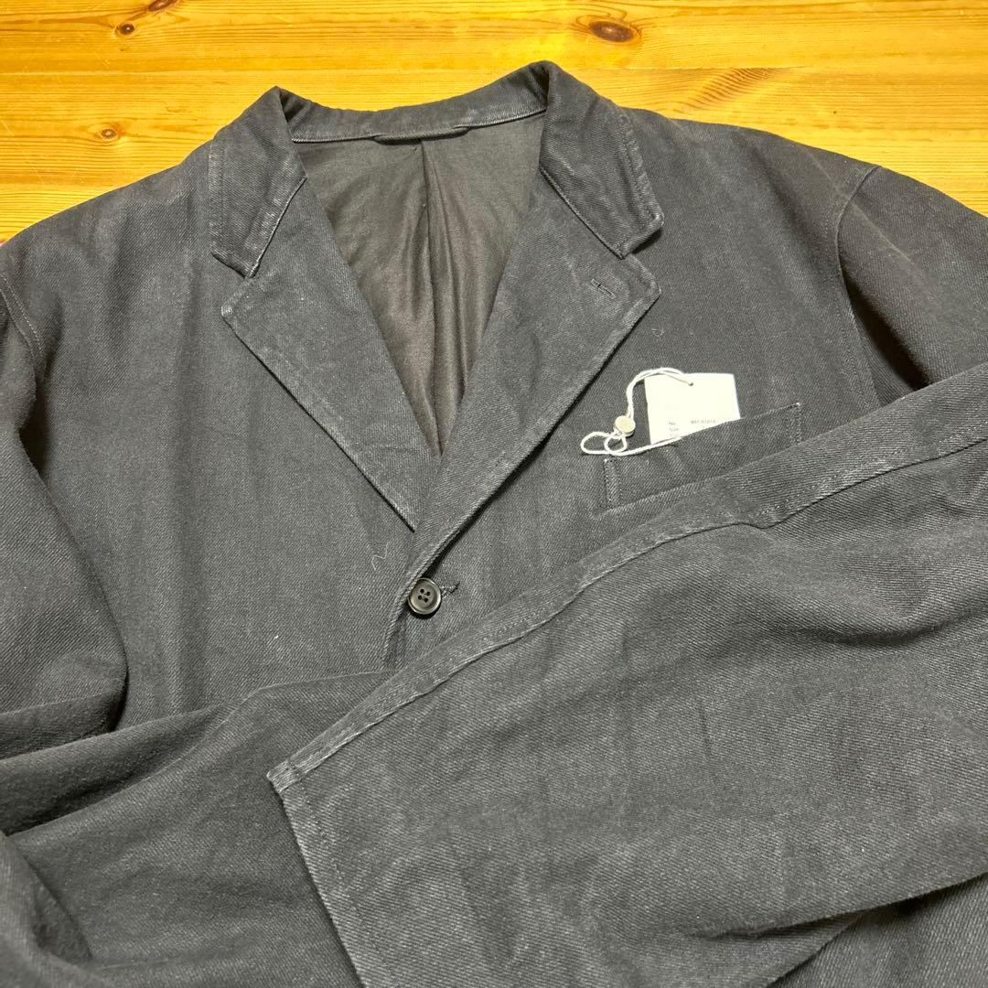 【ほぼ未使用】25SS COMOLI コモリ　ブラックドリルジャケット　サイズ2
