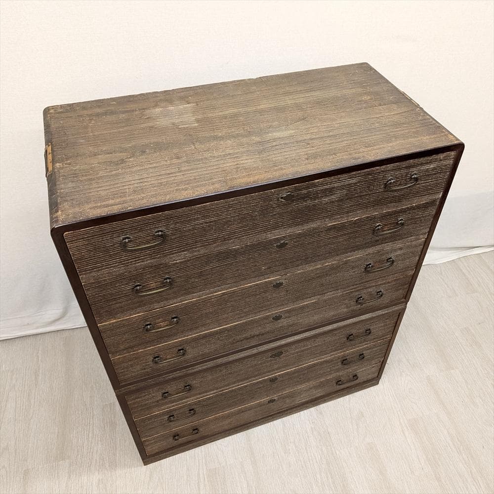 総桐　無垢　整理箪笥　箪笥　着物箪笥　和箪笥　タンス　引き出し　衣類　民藝　民芸