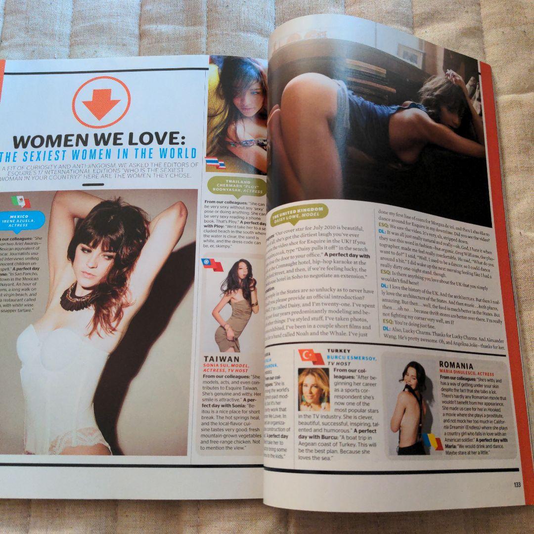 Esquwire  nov 2010 Minka　Kelly