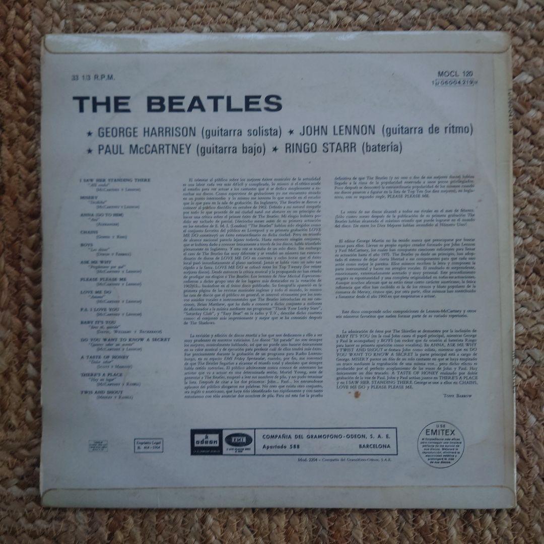 スペイン盤THE BEATLES PLEASE PLEASE ME