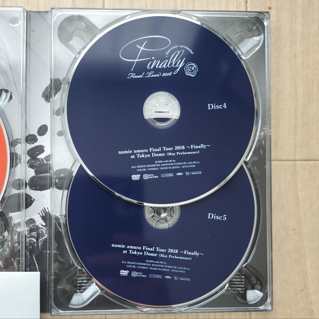初回盤 安室奈美恵 final tour finally 東京ドーム DVD