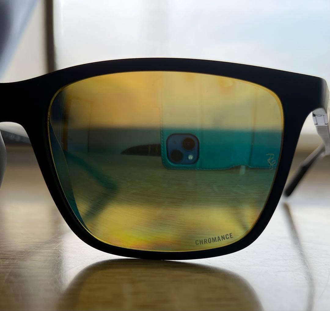 新品未使用 レイバン RB4385 601S/A1 クロマンス 偏光サングラス