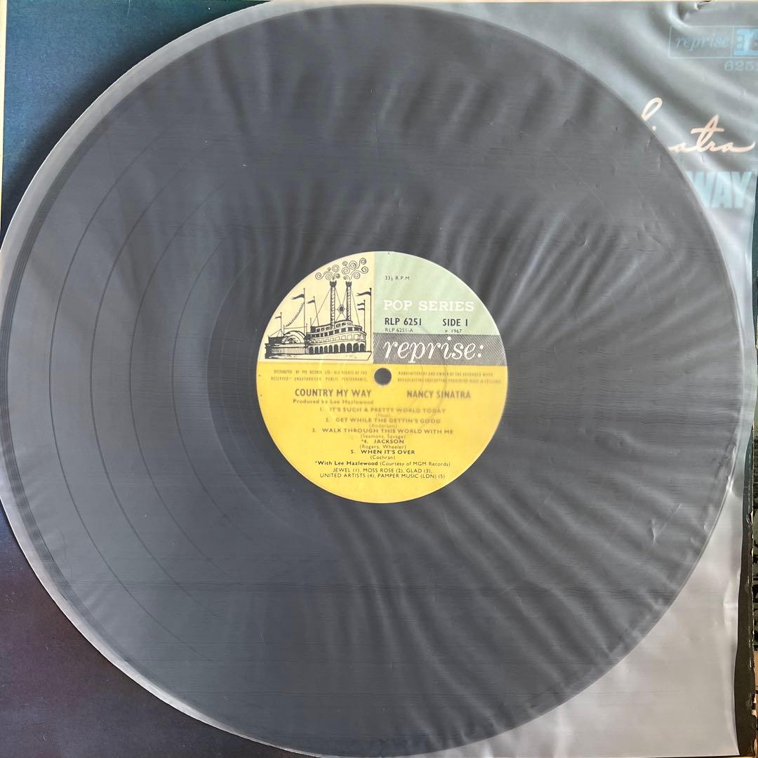 ナンシーシナトラ 名盤「COUNTRY,MY WAY 」レコードLP英モノラル
