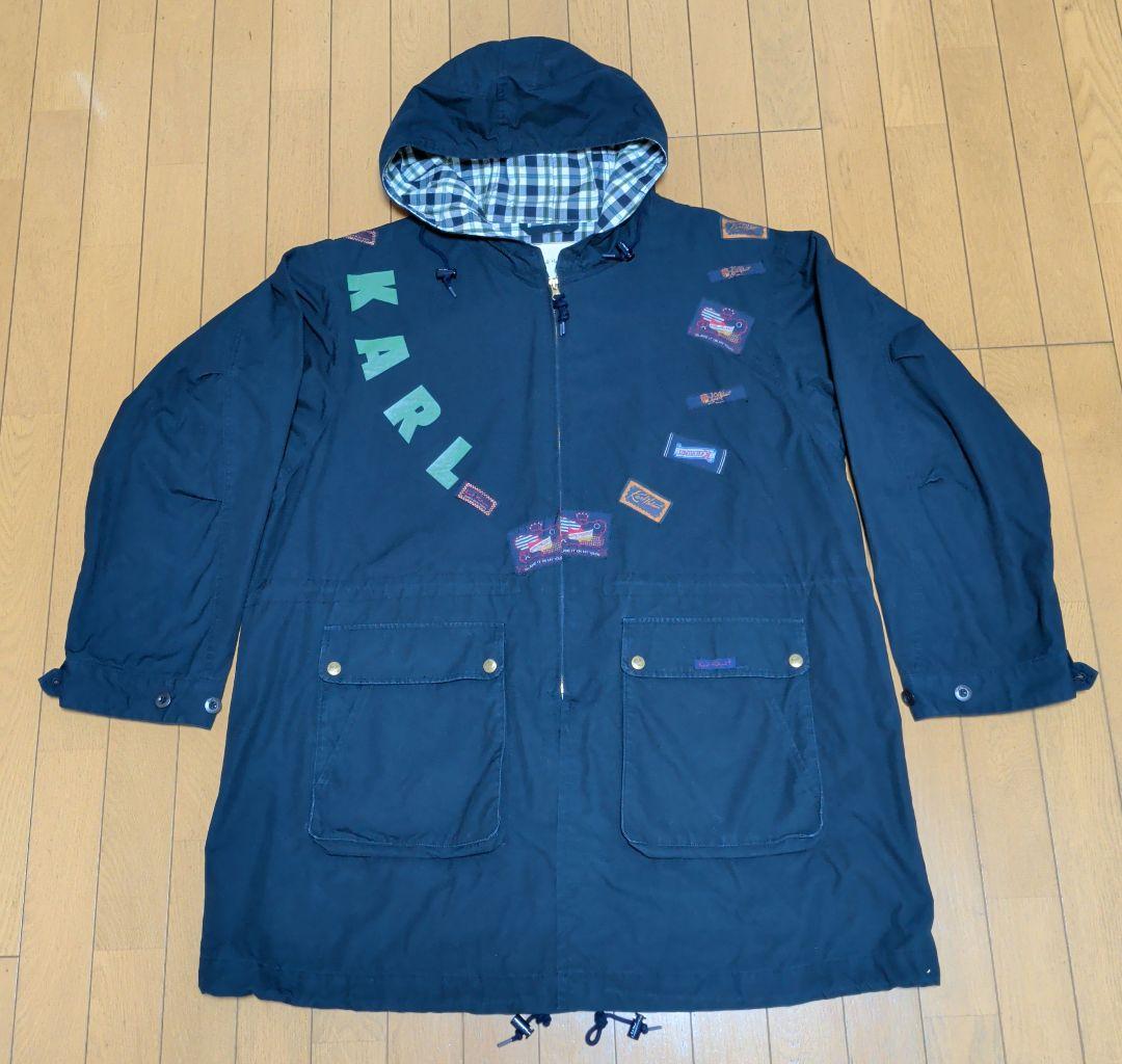 ★値下★【美品】KARLHELMUTカールヘルムモッズコートネイビーピンクハウス