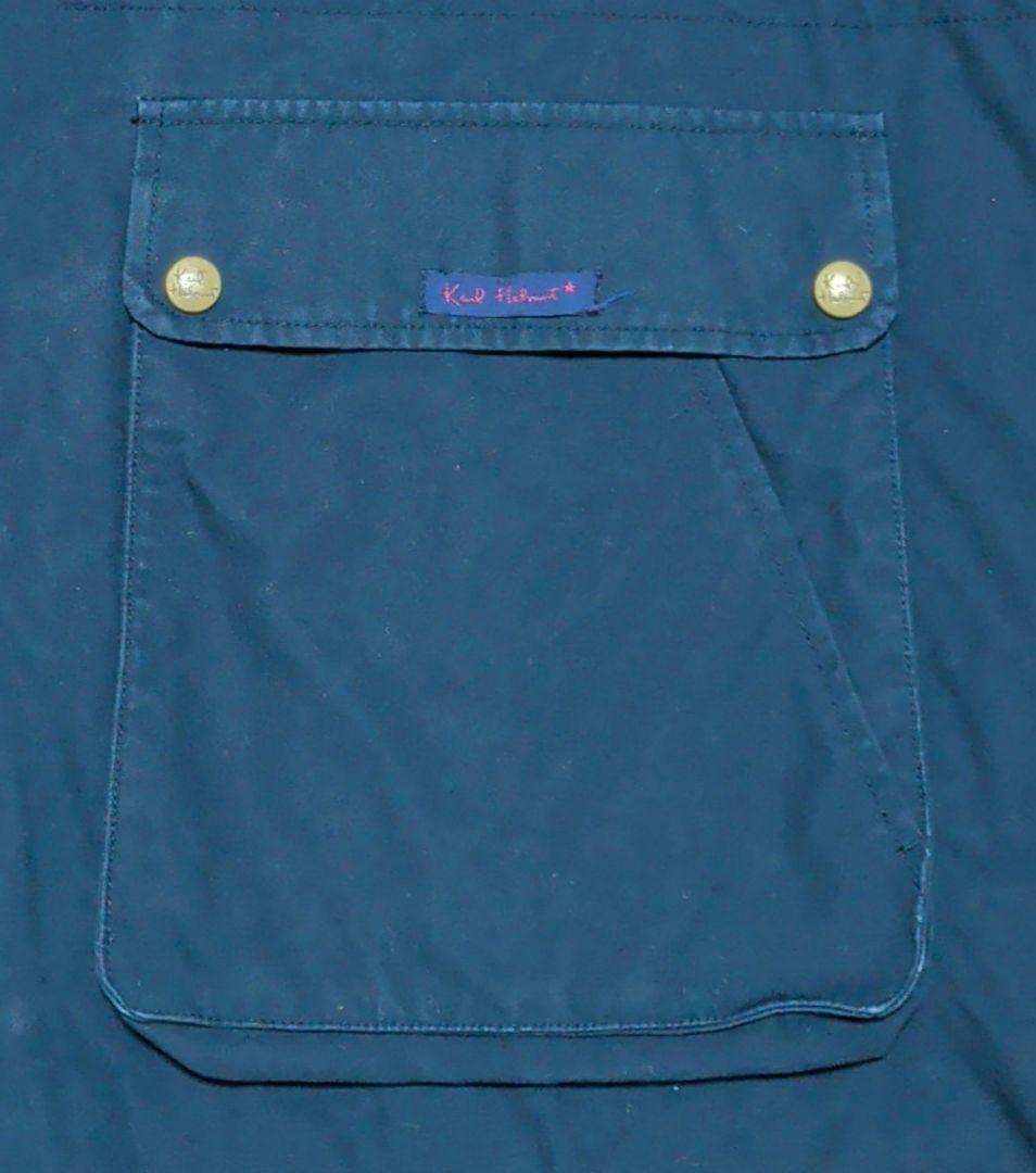 ★値下★【美品】KARLHELMUTカールヘルムモッズコートネイビーピンクハウス