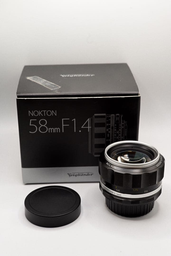 【整備済】Nikon FE2 + Voigtländer 58mm F1.4