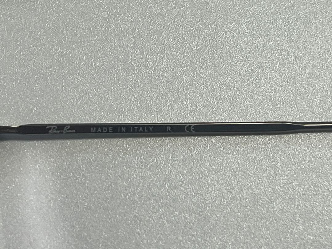 【希少！】Ray-Banラウンドメタル53サイズ ガンメタル×ライトピンク調光