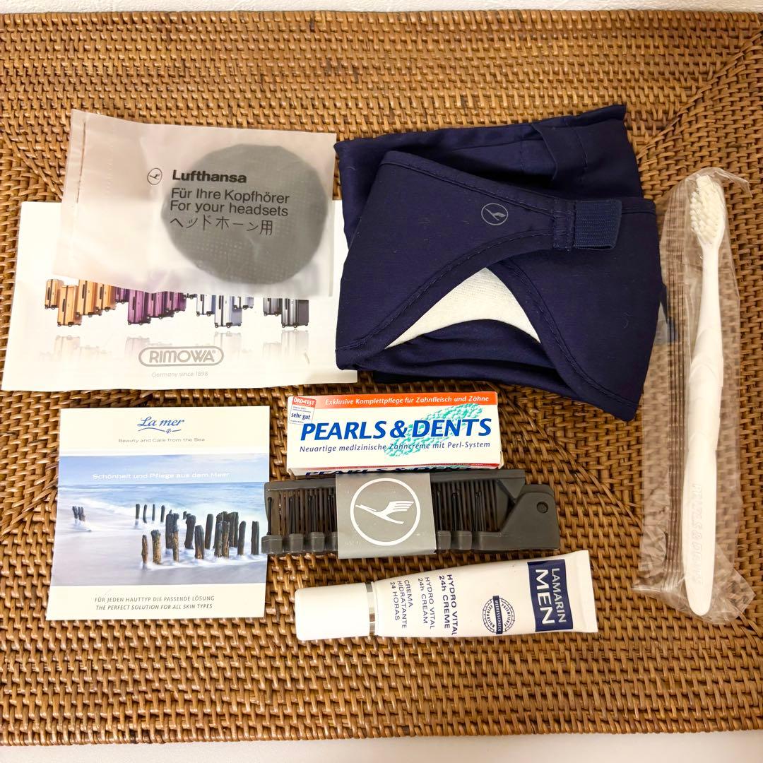 RIMOWA × ルフトハンザ　ほかアメニティポーチセット 【未使用】