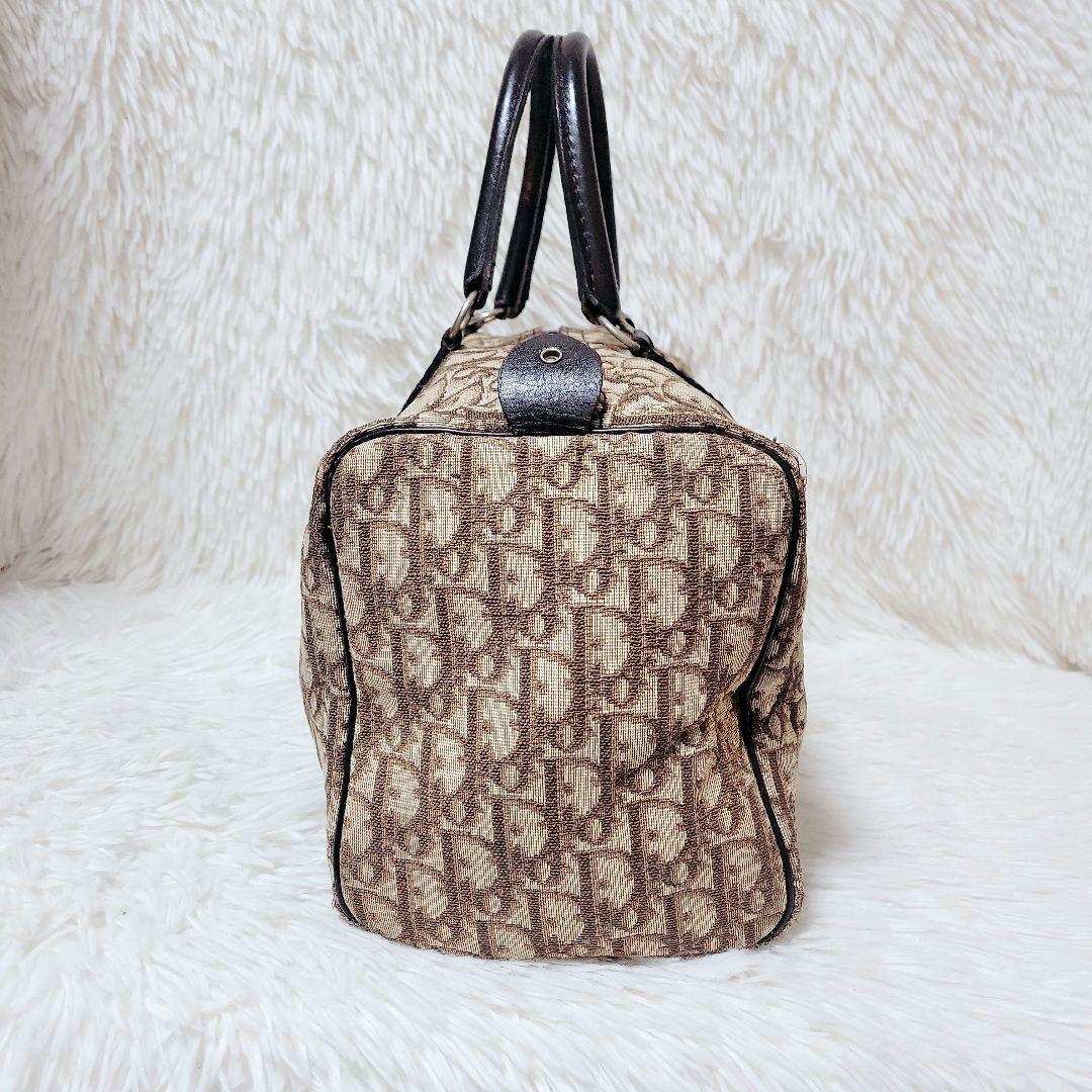 希少✨Christian Dior ディオール トロッター ミニボストンバッグ