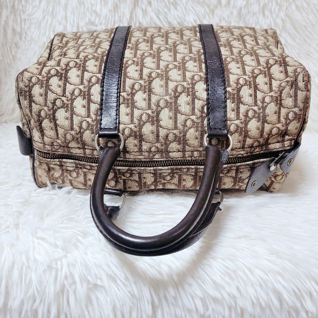 希少✨Christian Dior ディオール トロッター ミニボストンバッグ