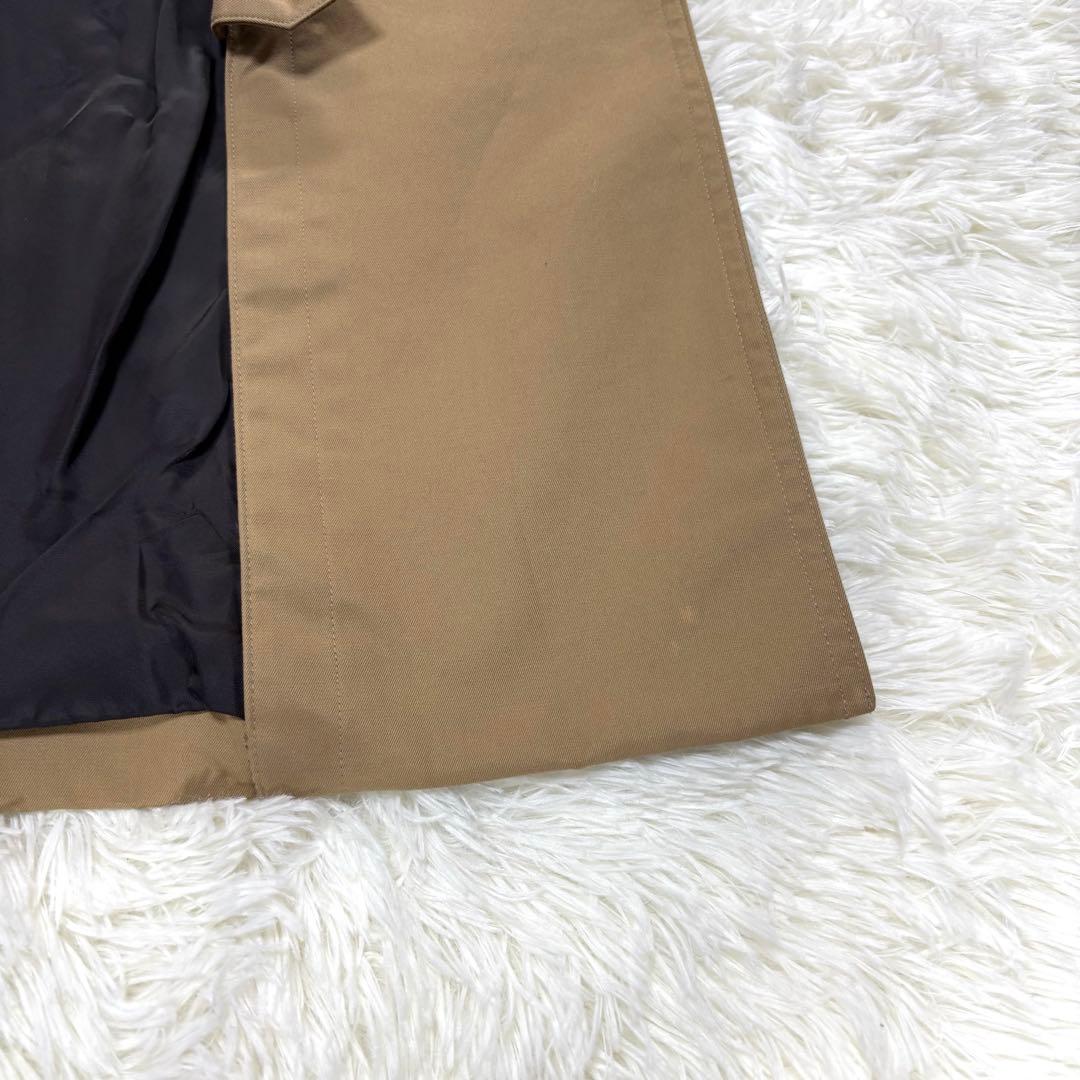 HYKE トレンチコート タイトフィット ベージュ Lサイズ