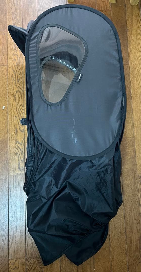 ノロッカ　norokka レインカバー　ブラック　後ろ用