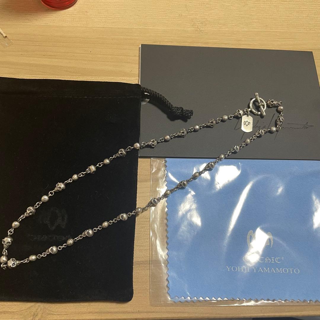 ゴシック ヨウジヤマモト ALIENSKULL NECKLACE