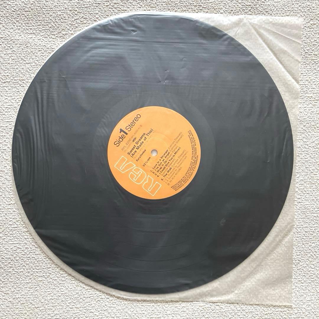 ユーリズミックス スイート・ドリームス　12㌅レコード　帯付き