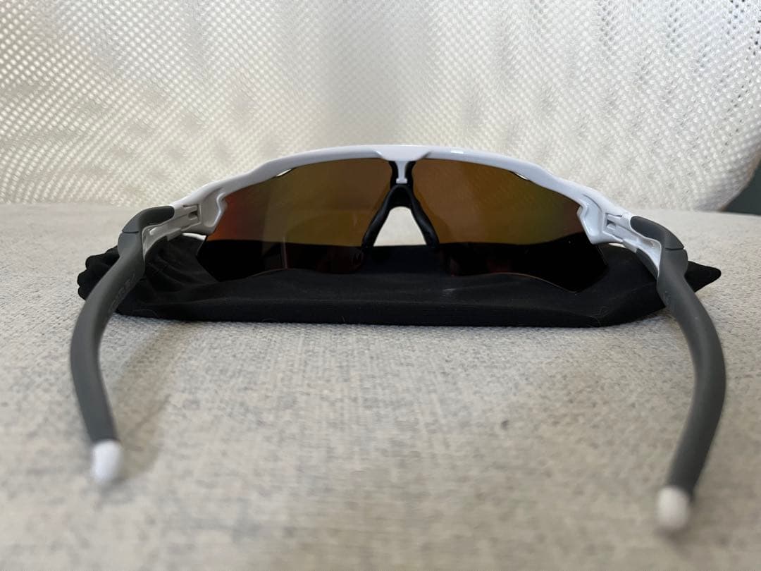 オークリー サングラス レーダーEV パス プリズムルビー 購入店のレシート付き