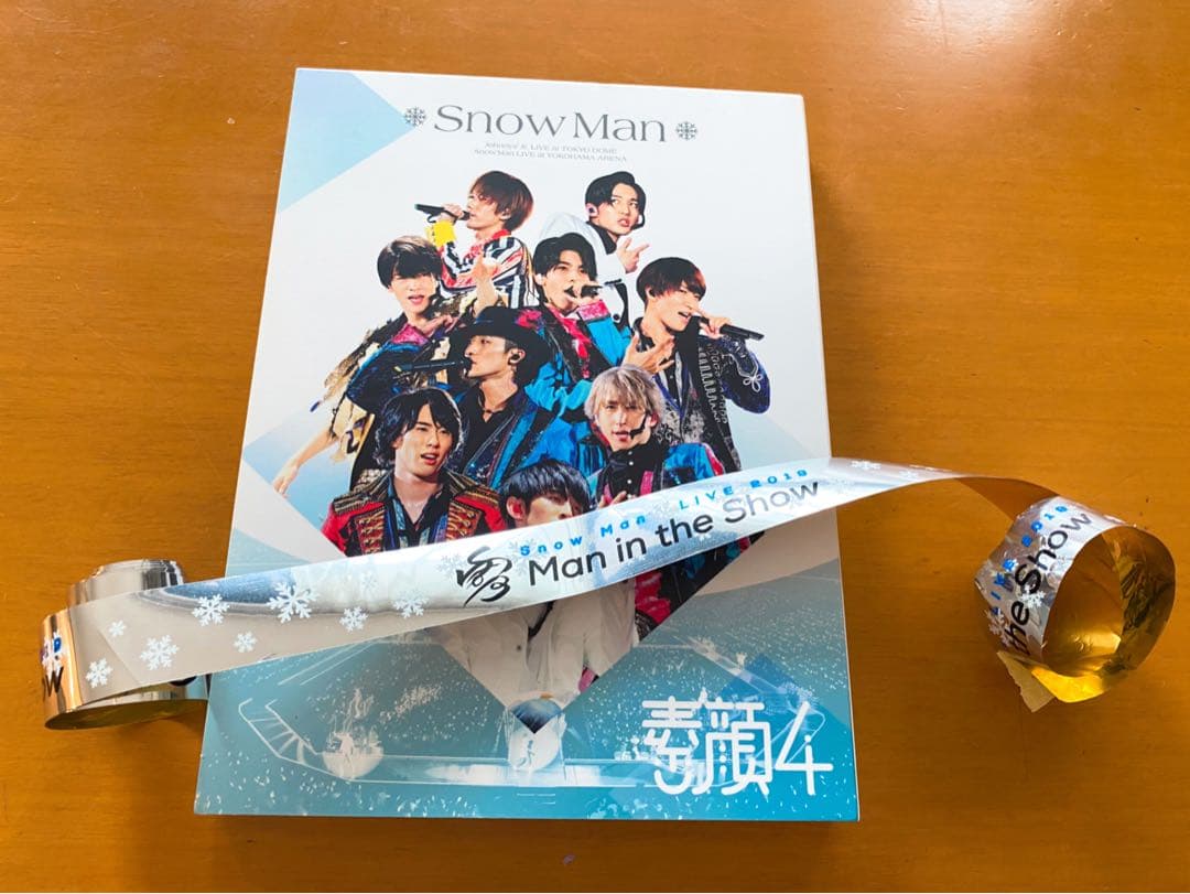 素顔４Man盤 アイランドストア DVD 銀テープ付
