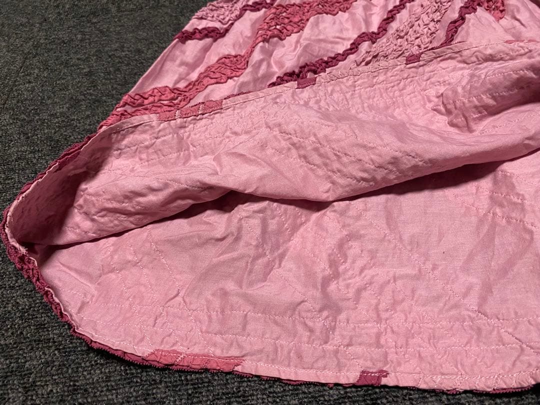 PINK HOUSE ピンク ストライプ ロングスカート