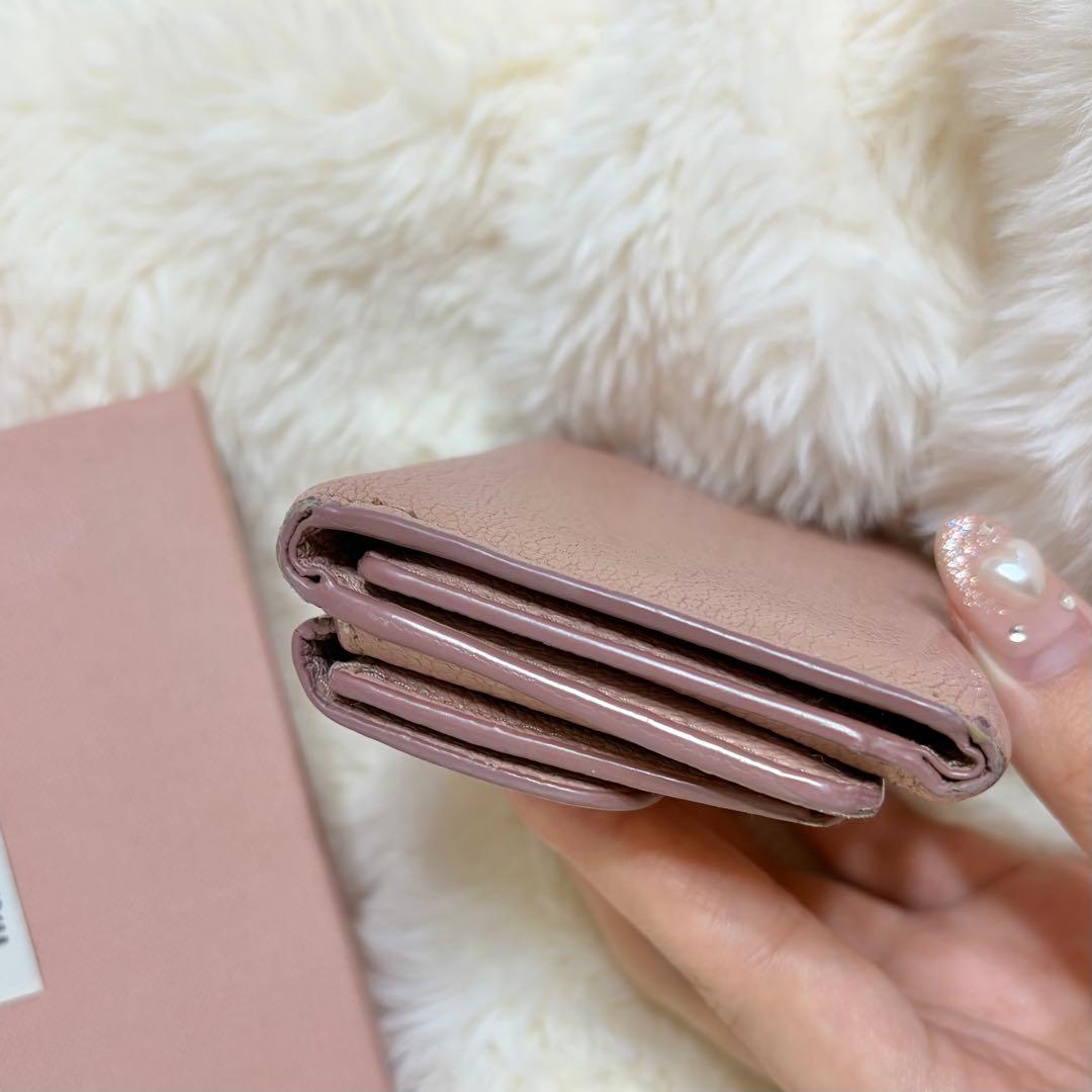 ♡ miumiu 三つ折り 財布