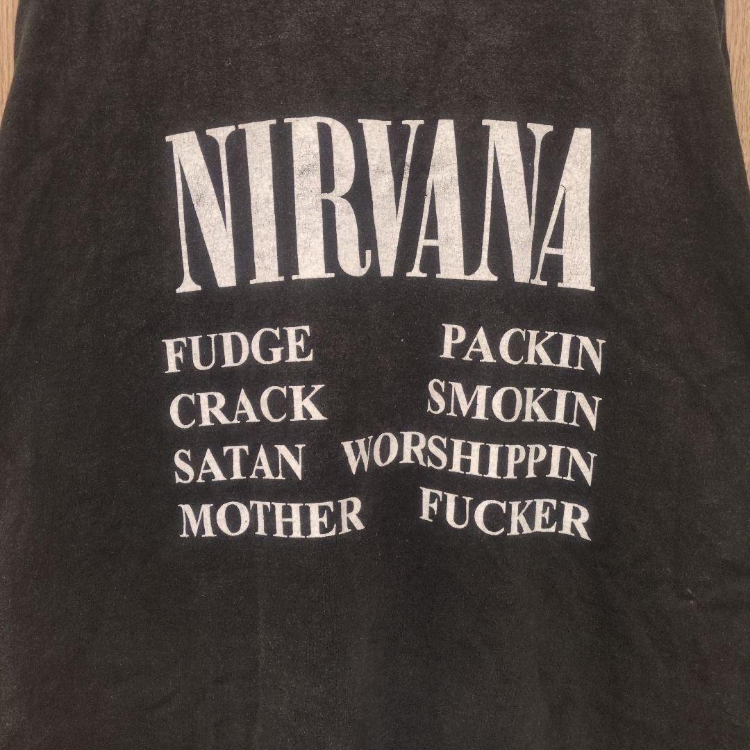 あ*ン様 NIRVANA　90s Tシャツ　XL