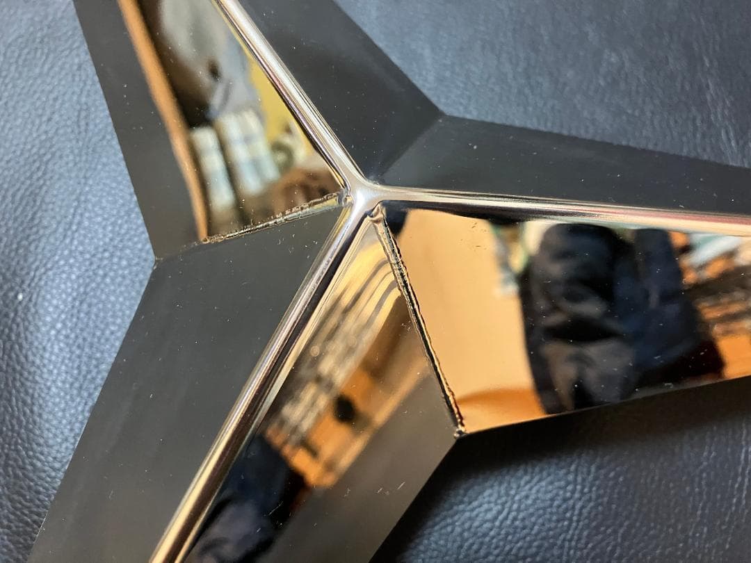 鏡面ステンレス製 　中車用 　17.5インチ用　2個