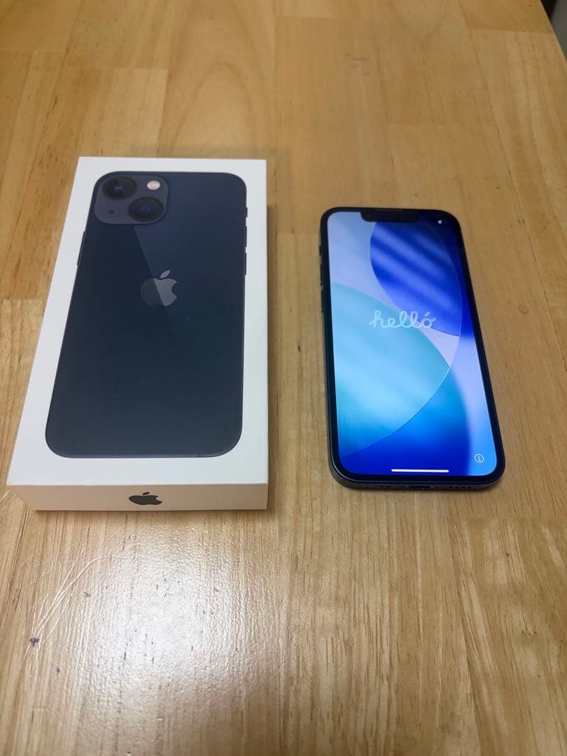 iPhone 13 mini 128GB ミッドナイト 超美品 SIMフリー