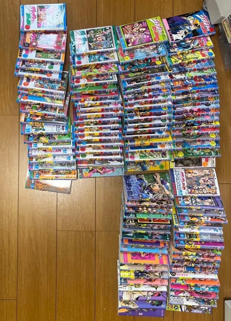 ジョジョの奇妙な冒険 107巻セット1部から7部まで外伝3巻