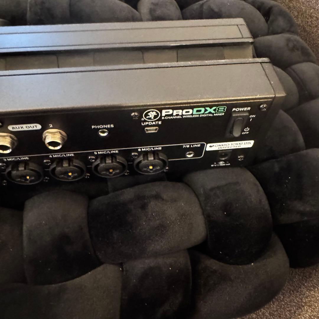 Mackie ProDX8 ワイヤレス デジタルミキサー 美品