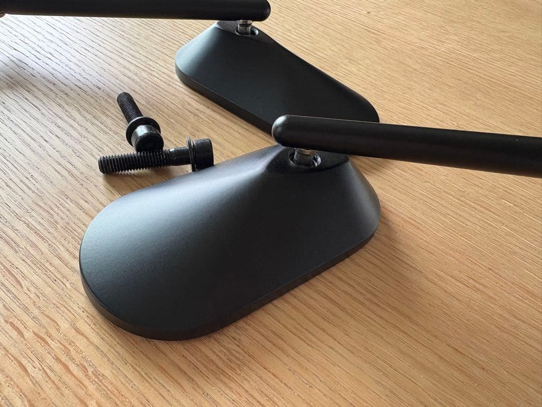 【Cult Werk】RADICALミラー 左右セット ハーレーミラー