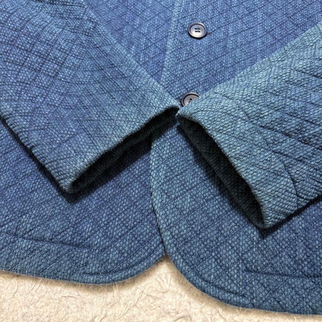 BLUE BLUE カセゾメサシコ スモールダイヤモンドキルトジャケット　IDG